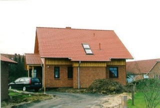 Ein Haus in Holzrahmenbauweise in Bückeburg