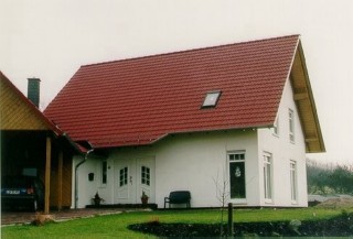 Ein Haus in Holzrahmenbauweise in Hameln Extertal