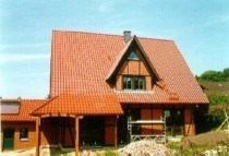 Ein Haus in Holzrahmenbauweise in Obernkirchen Vehlen